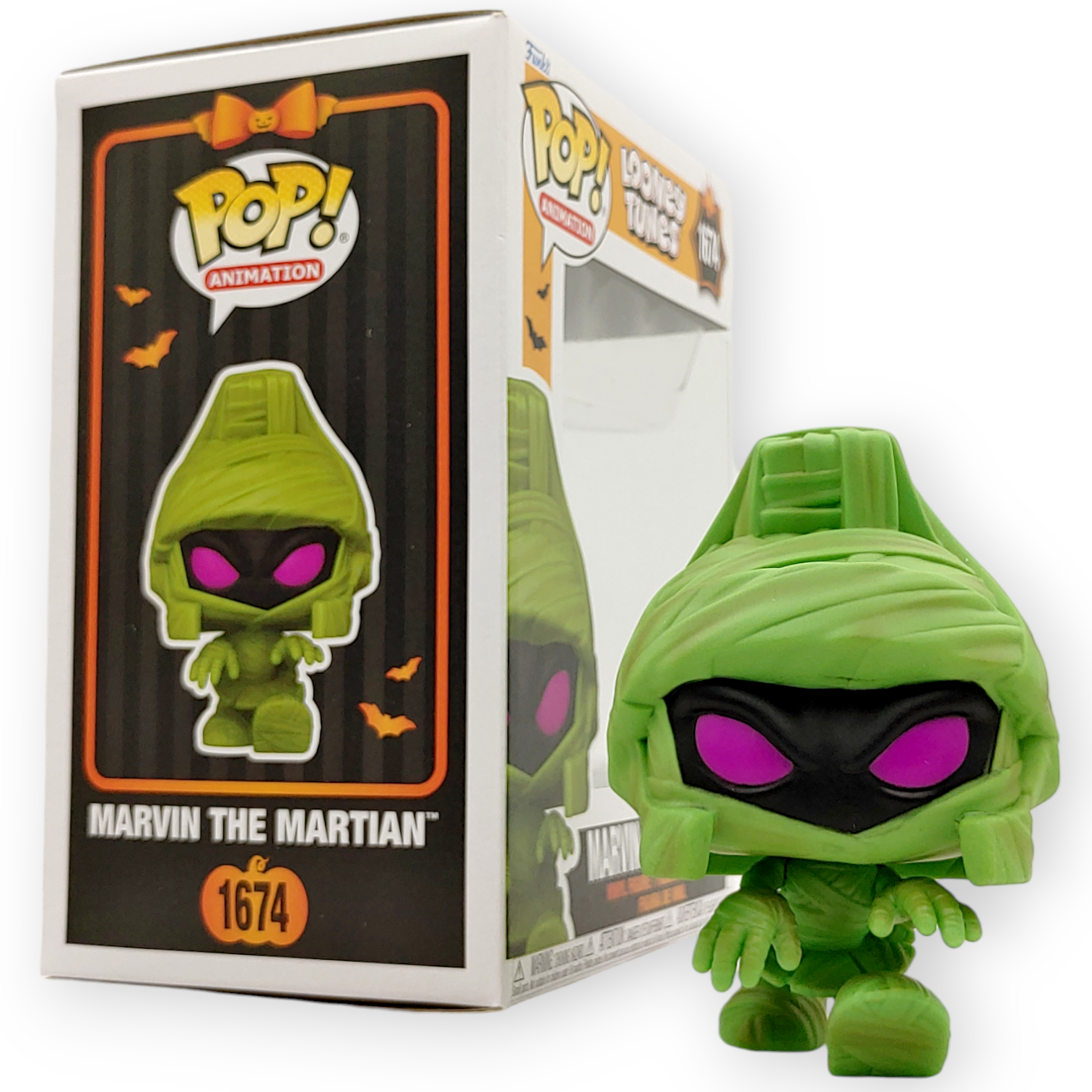 FUNKO POP<Looney Tunes>火星人馬文_萬聖節木乃伊-No.1674
