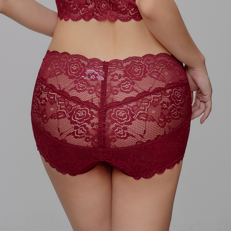 舒柔蕾居家內褲_酒紅