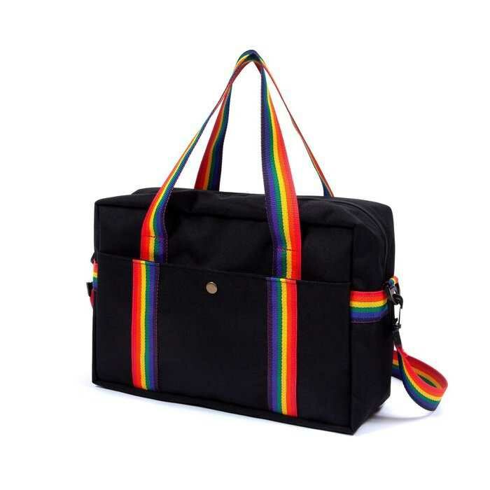 2020SS NOAH Rainbow Strap Daypack 彩虹 手提 側背 波士頓包 現貨