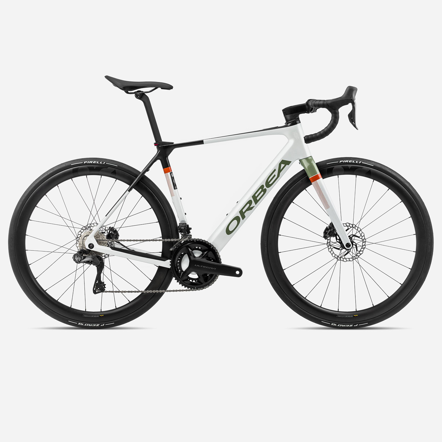 Orbea GAIN M20i 電動公路自行車 White Chic/Metallic Green Artichoke #R319