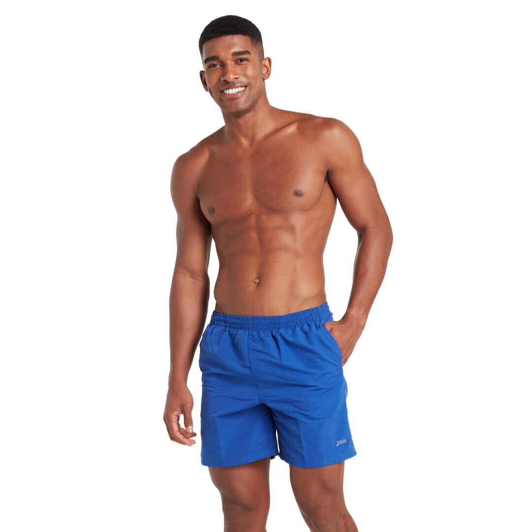 ZOGGS 男性休閒海灘褲-藍色