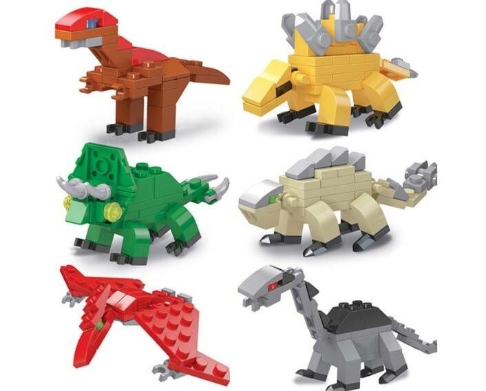 彰化分會｜6顆組百變恐龍積木