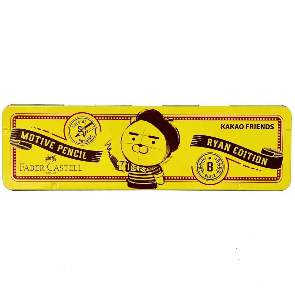 Kakao Friends - x 輝栢嘉 三角鉛筆, 6支【Ryan版)】#136405《香港行貨》- 1 盒