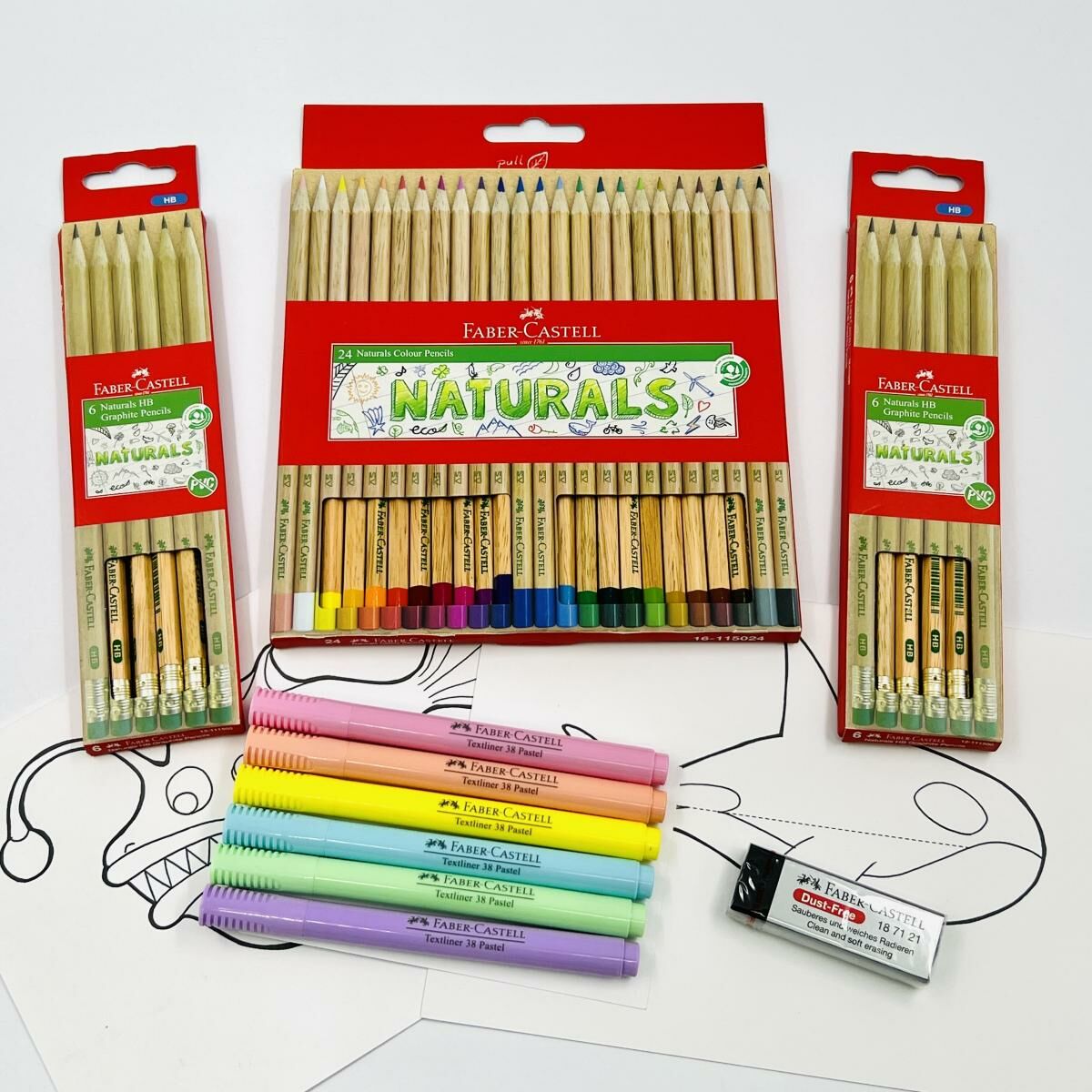 輝栢嘉 - 德國FABER 學生繪畫文具優惠裝《香港行貨》- 1 套