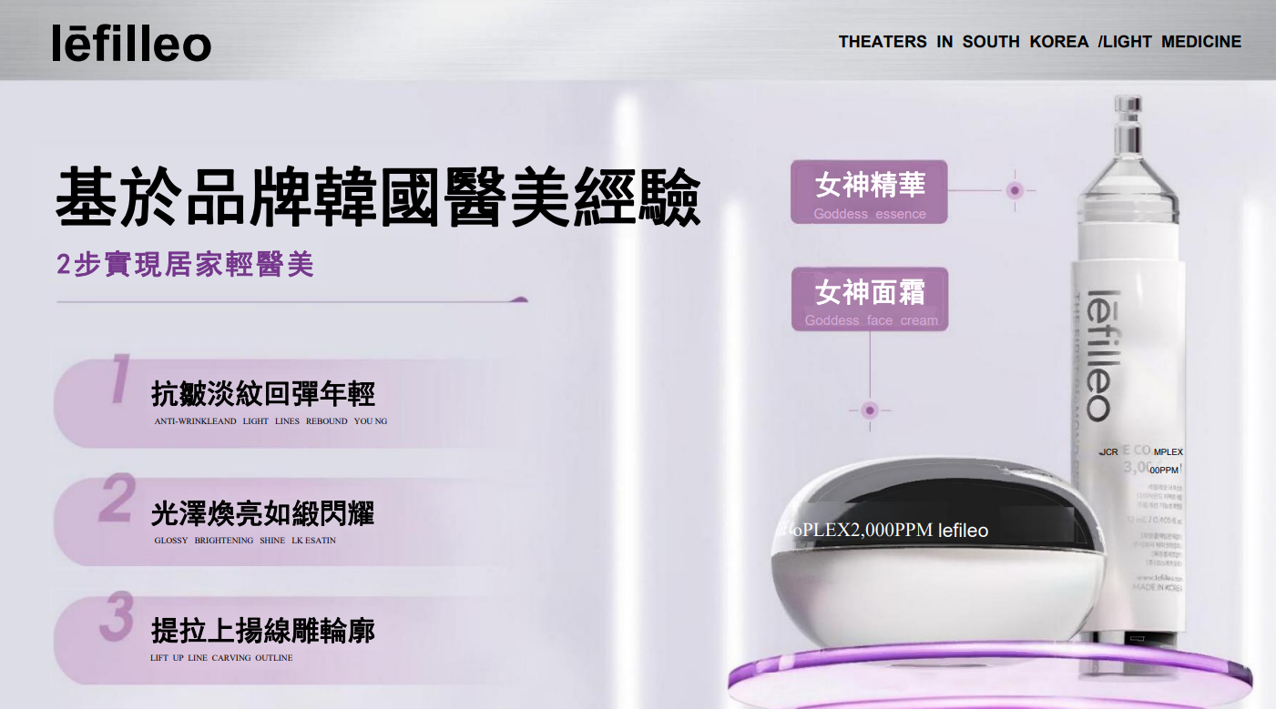 UC24 Lefilleo女神套盒Lefilleo女神套盒, 女神針(12ml)+ 女神面霜(33ml)原價$799     炸彈價 $399 (EXP:2027/6/12) MADE IN KOREA