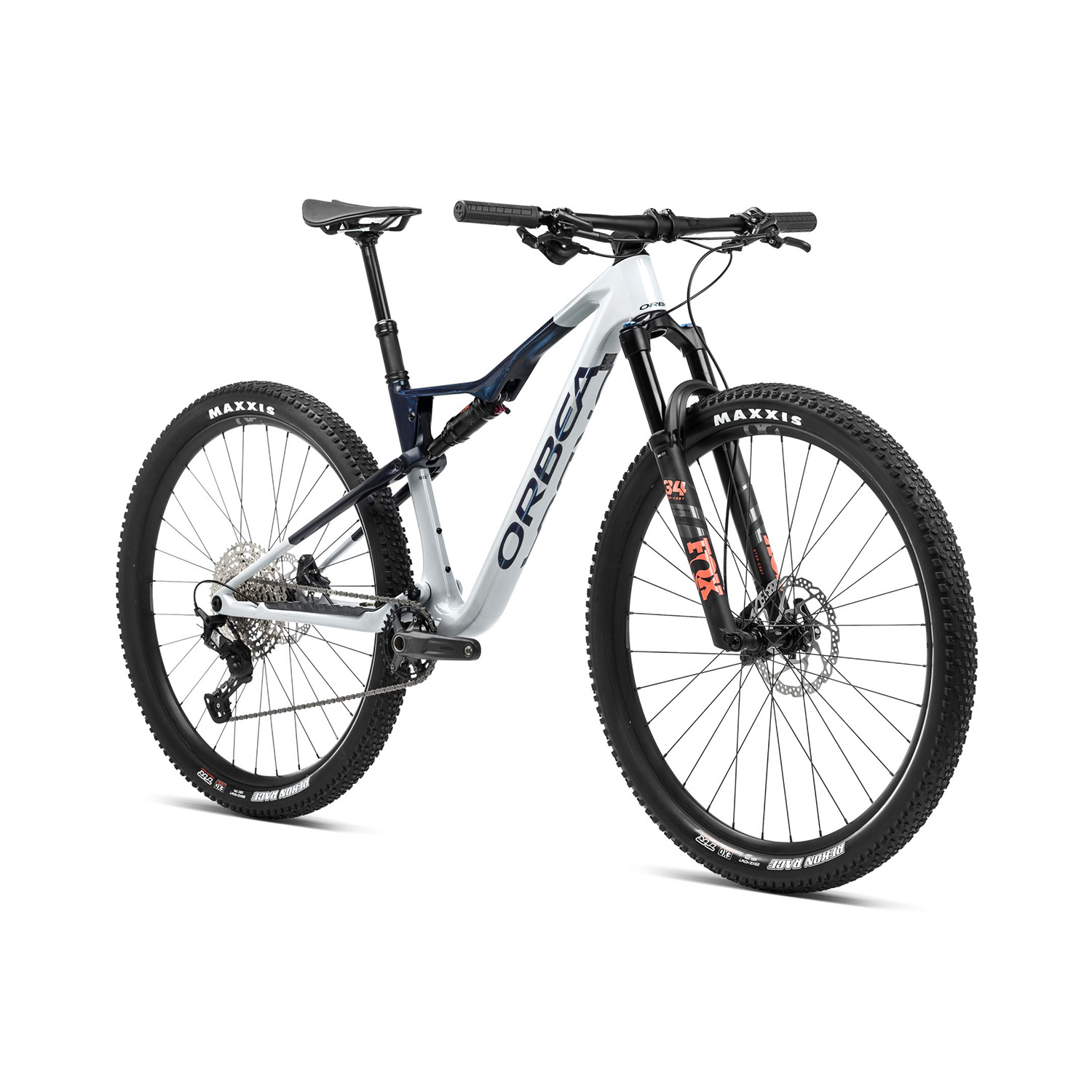 Orbea OIZ M30 MTB 山地自行車 Halo Silver Blue Carbon View #R235