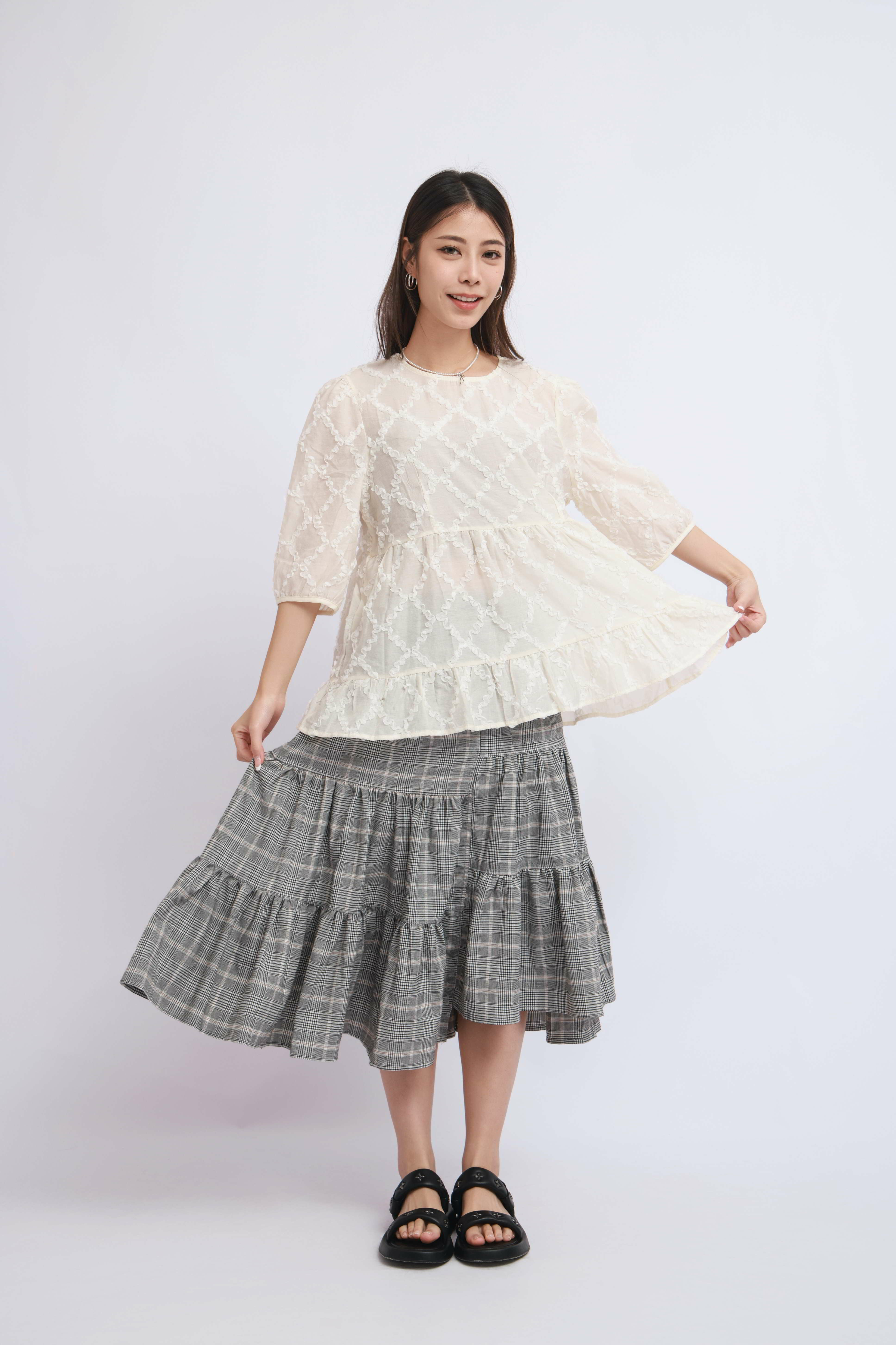 造型 1123（上衣＋半截裙）