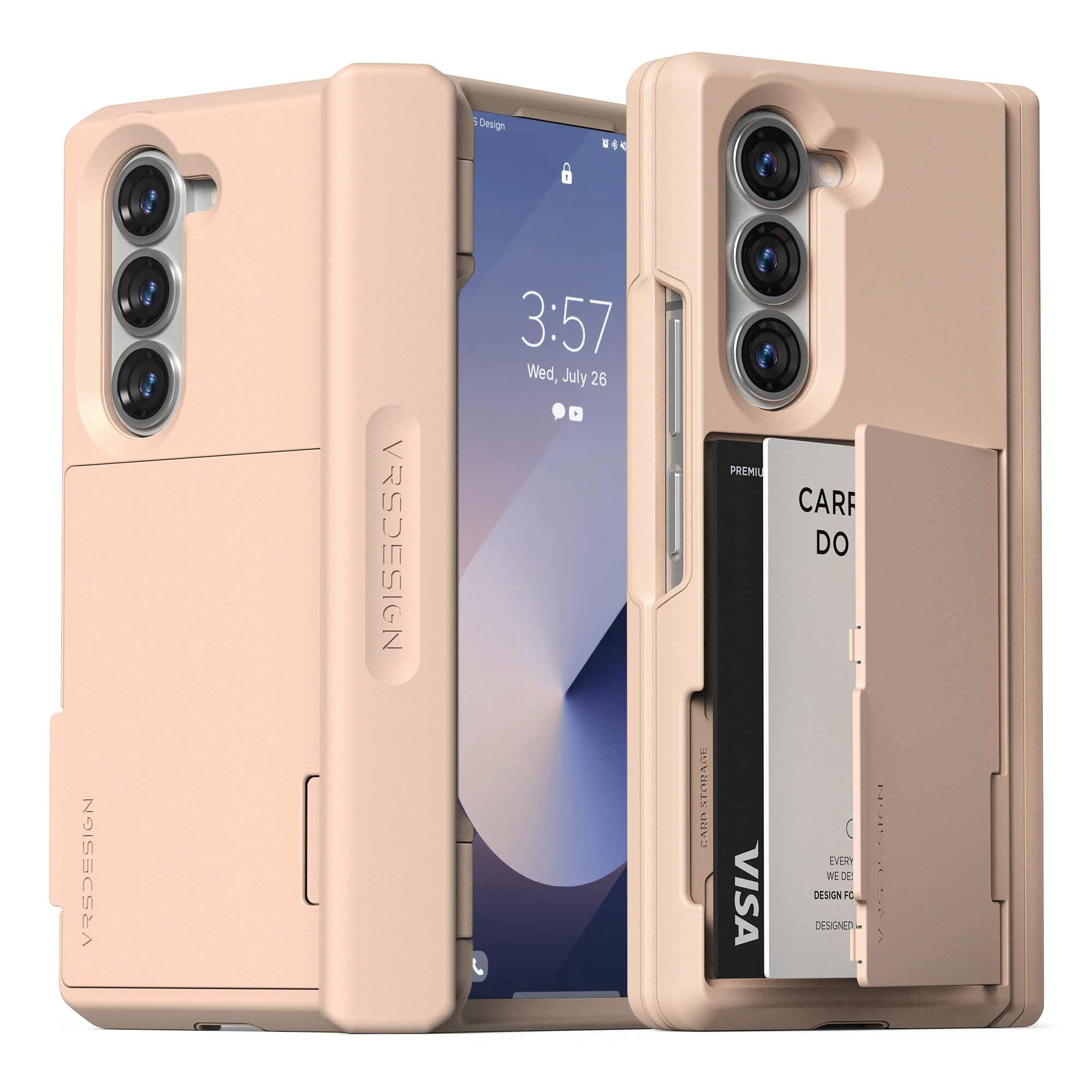 [筆槽/普通 鉸鏈蓋] VRS Design - Terra Guard Modern GO - Galaxy Z Fold 6 S Pen Case 筆槽支架卡槽高度防撞鉸鏈保護手機殼