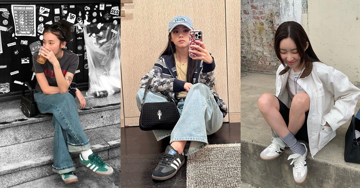 告別厚底鞋，今夏準備迎接70年代優雅Samba運動鞋