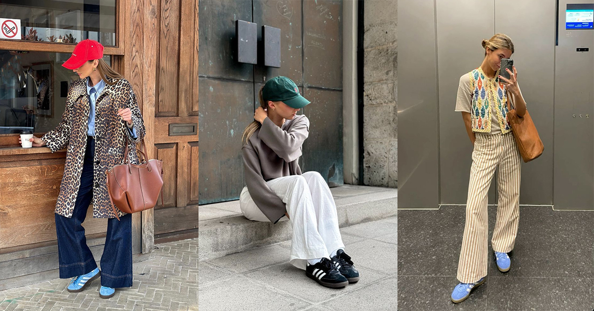 告別厚底鞋，今夏準備迎接70年代優雅Samba運動鞋