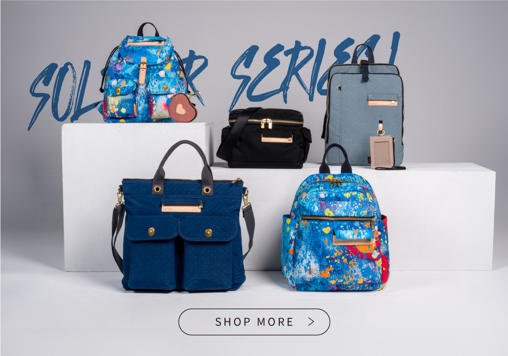 satana Soldier 趣淘隨型手提包-海軍藍色 SOS3220-225 看更多商品