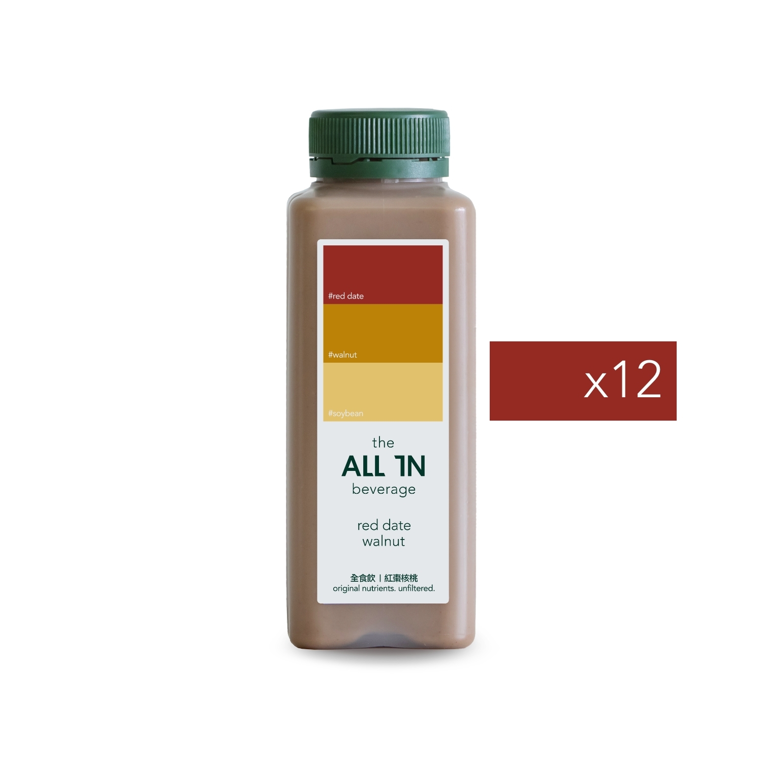 【ALL IN】單次購買 C | 紅棗核桃 x12
