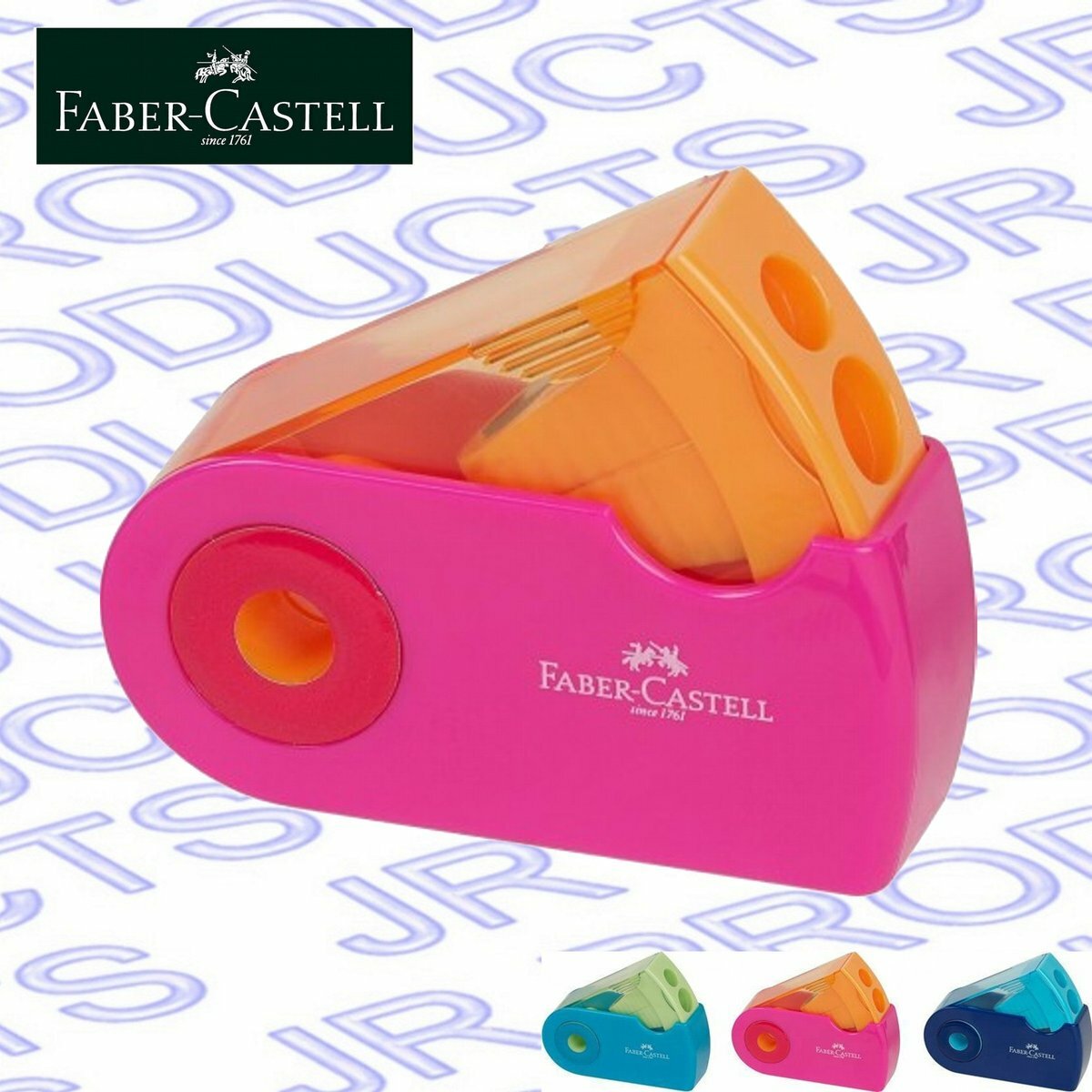 輝栢嘉 - 德國FABER 套袖式 手握雙孔筆刨 #182704《香港行貨》- 1 個