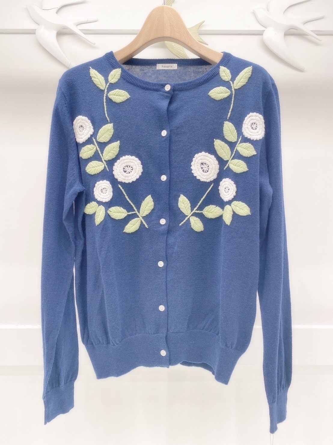 刺繡花針織外套