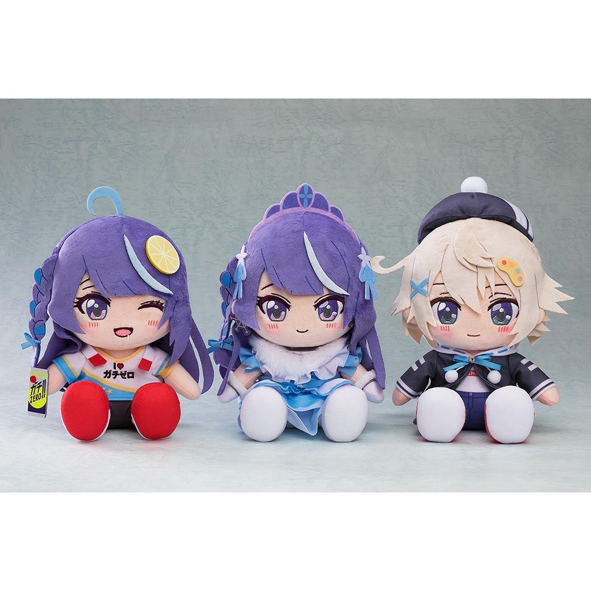 預訂2025/1月 【グッズ-ぬいぐるみ】VTuberなんだが配信切り忘れたら伝説になってた ぬいぐるみ 心音淡雪/シュワちゃん/彩ましろ