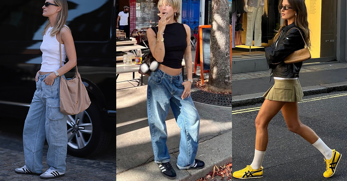 告別厚底鞋，今夏準備迎接70年代優雅Samba運動鞋