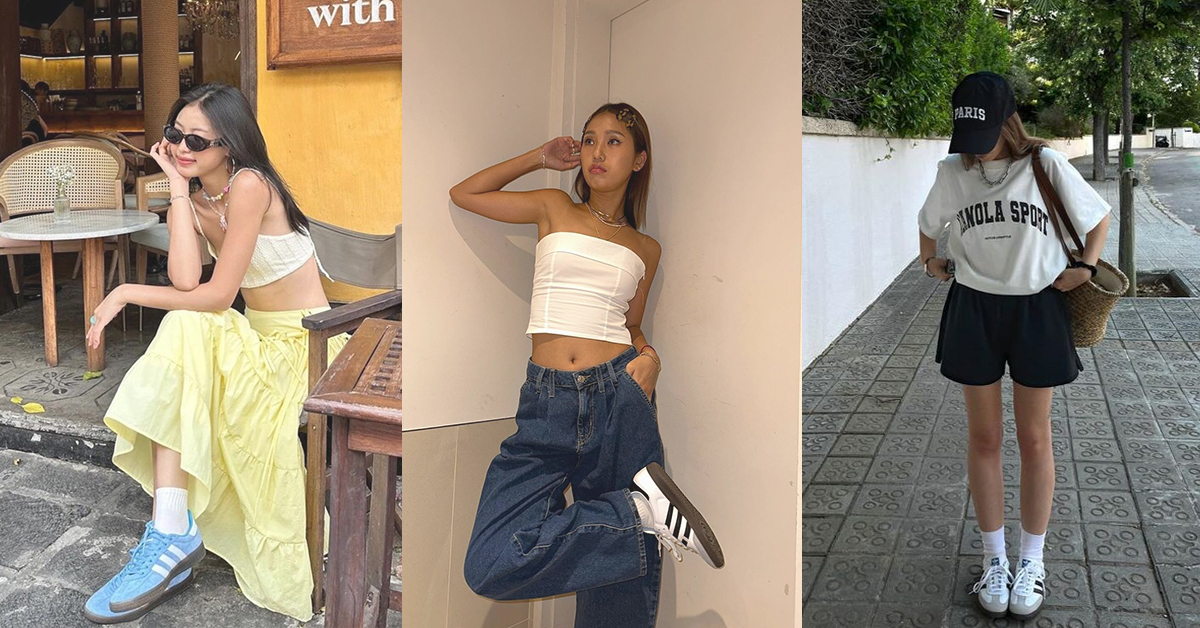 告別厚底鞋，今夏準備迎接70年代優雅Samba運動鞋