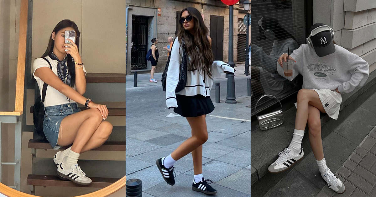 告別厚底鞋，今夏準備迎接70年代優雅Samba運動鞋