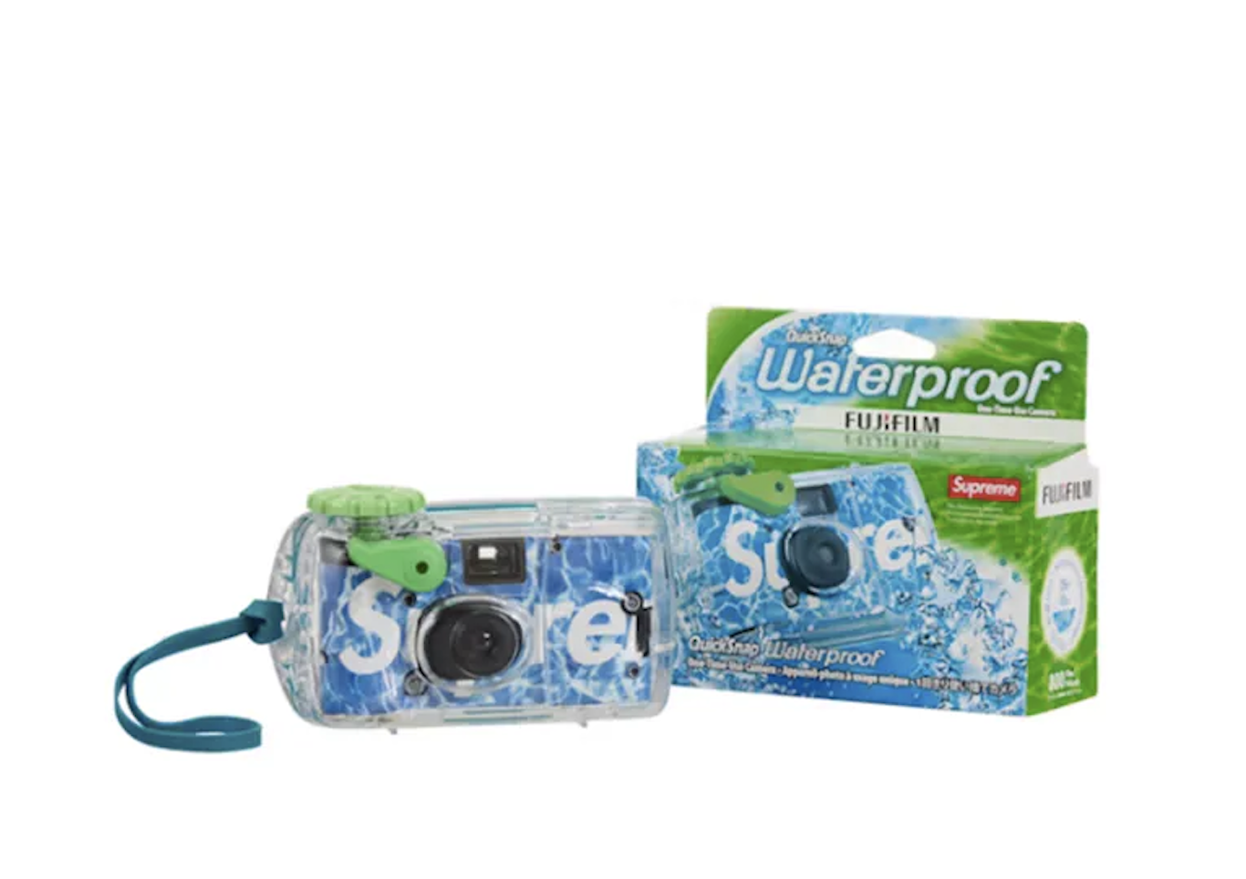 Supreme x Fujifilm WATERPROOF 防水一次性底片相機