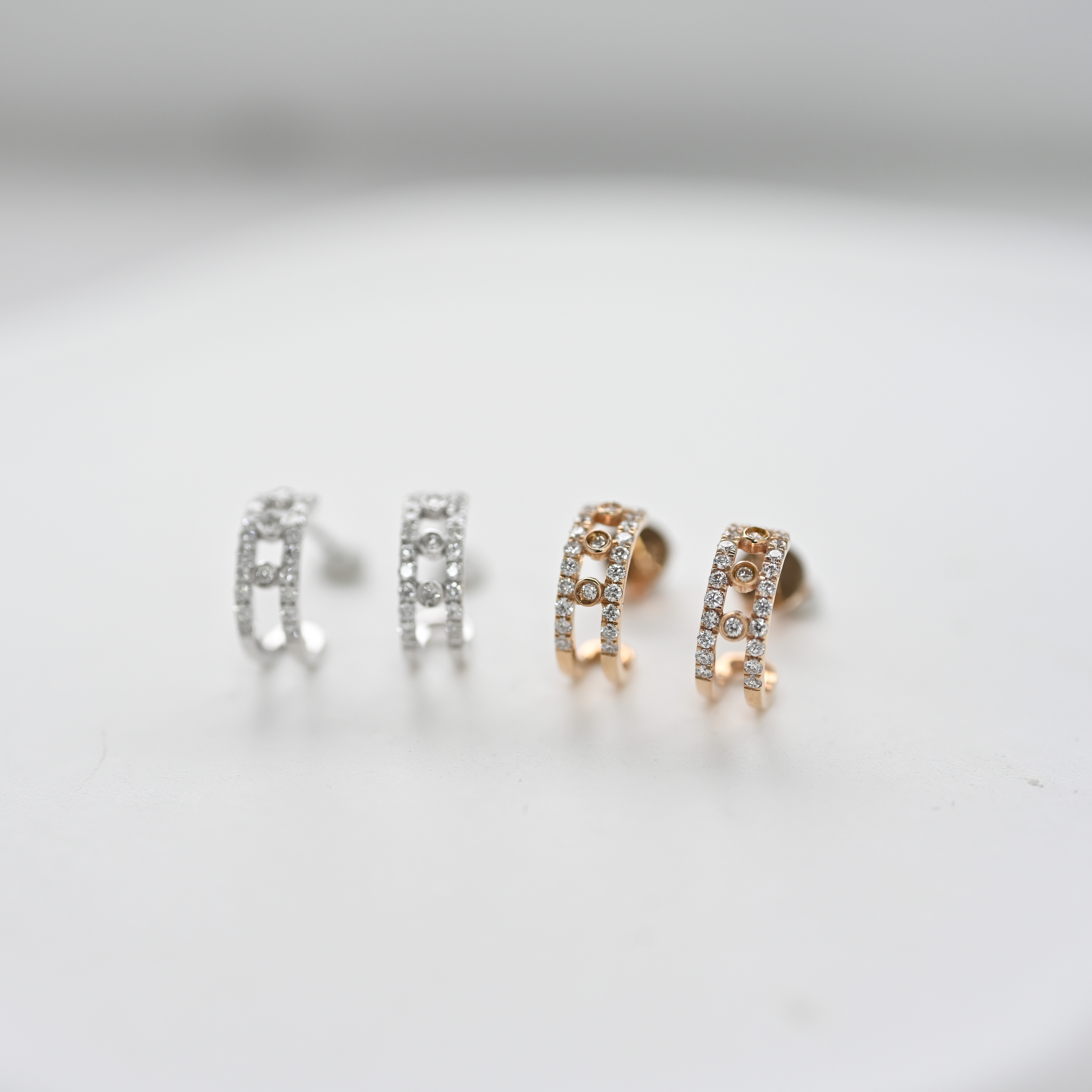 18K Diamond Earring