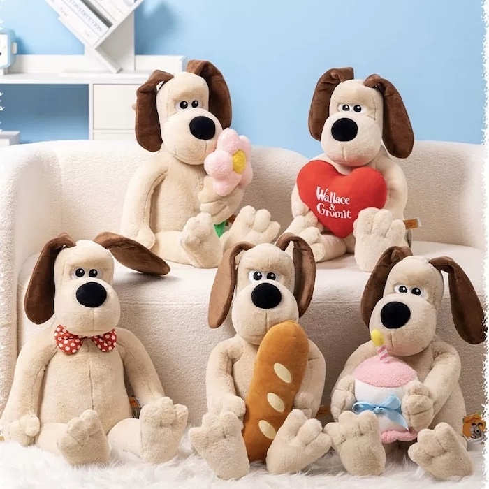 《71943》英版！(80cm)超大掌門狗阿高玩偶