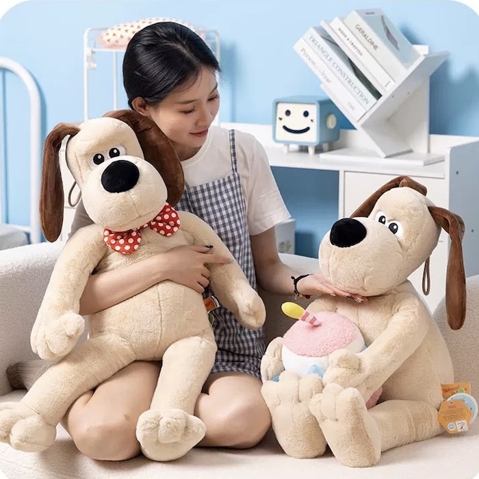 《71943》英版！(80cm)超大掌門狗阿高玩偶