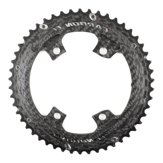 Carbon-Ti X-CarboRing EVO Chainring BCD110x4 DA9200-P