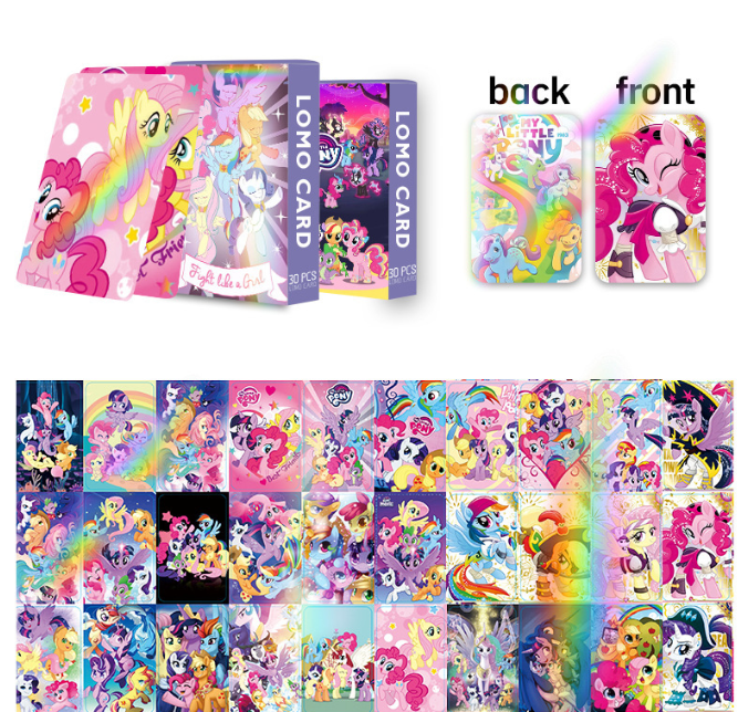 小马宝莉镭射闪卡（30张