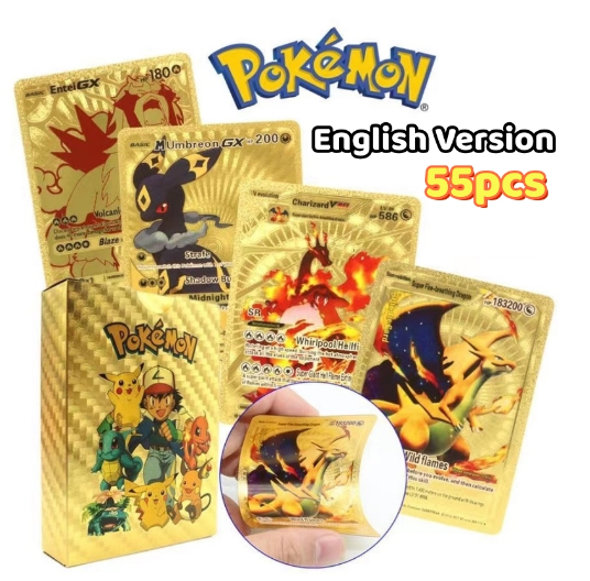 清货 pokemon 高级游戏卡 55pcs