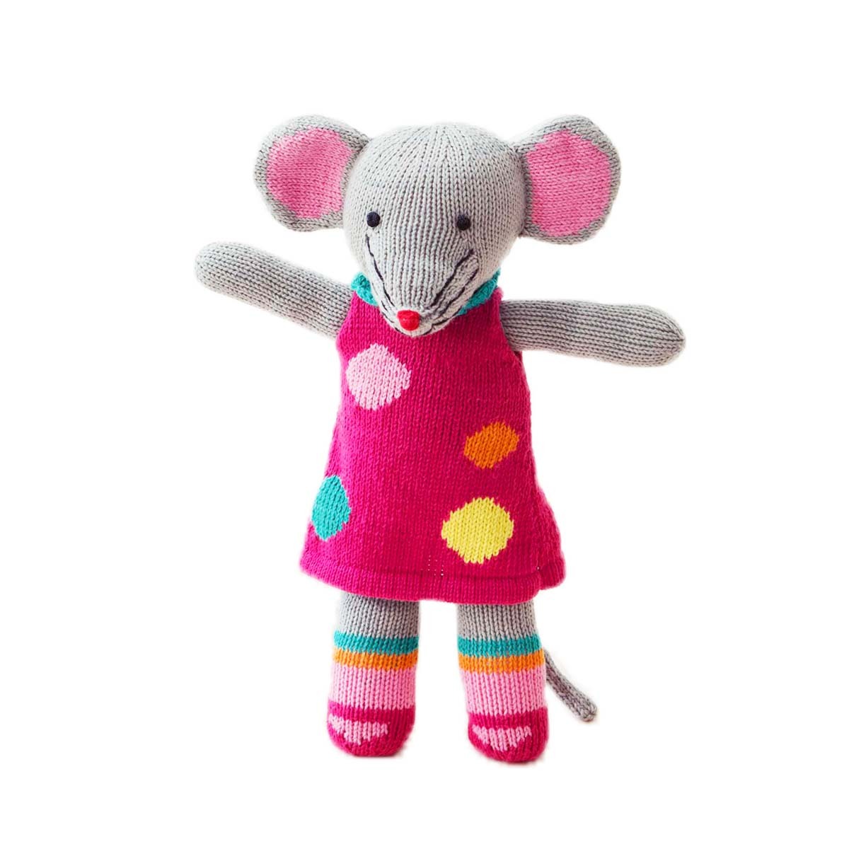 global affairs荷蘭 童話手工編織安撫玩偶2(36cm)｜花鼠妹