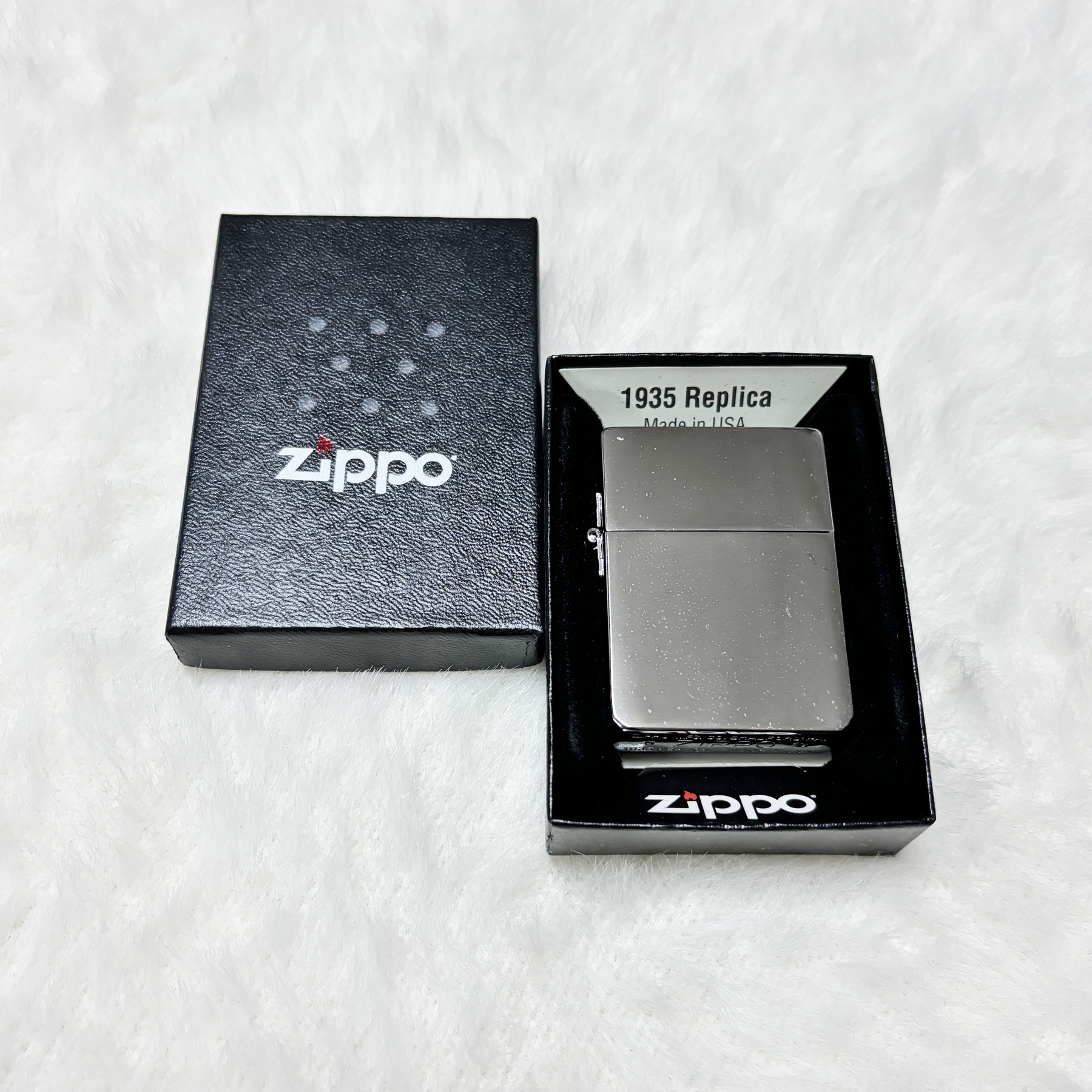 【zippo】德國原裝正品、1935 Replica/經典復刻系列、煤油打伙機  #Brushed #平行進口