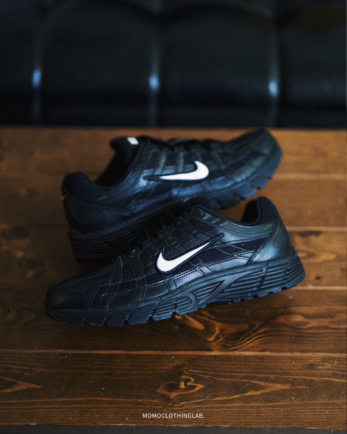 Nike P-6000 復古運動跑鞋黑魂HF1052-010