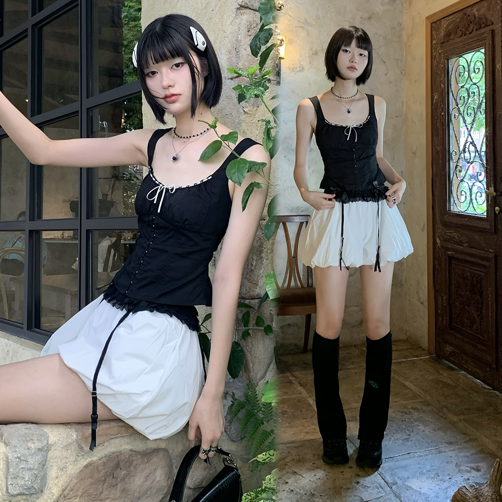 蓬蓬迷你褲裙(in stock)