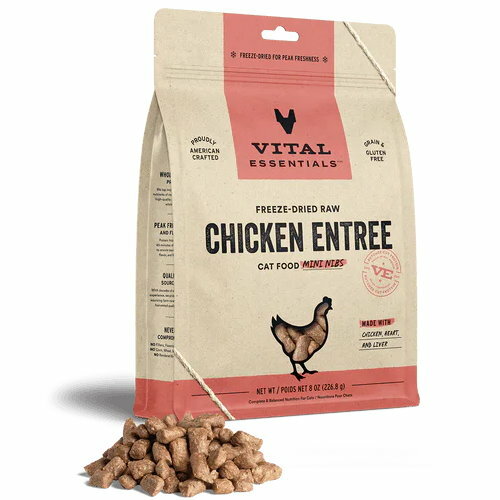 Vital Essentials 雞肉 凍乾迷你肉粒貓主糧