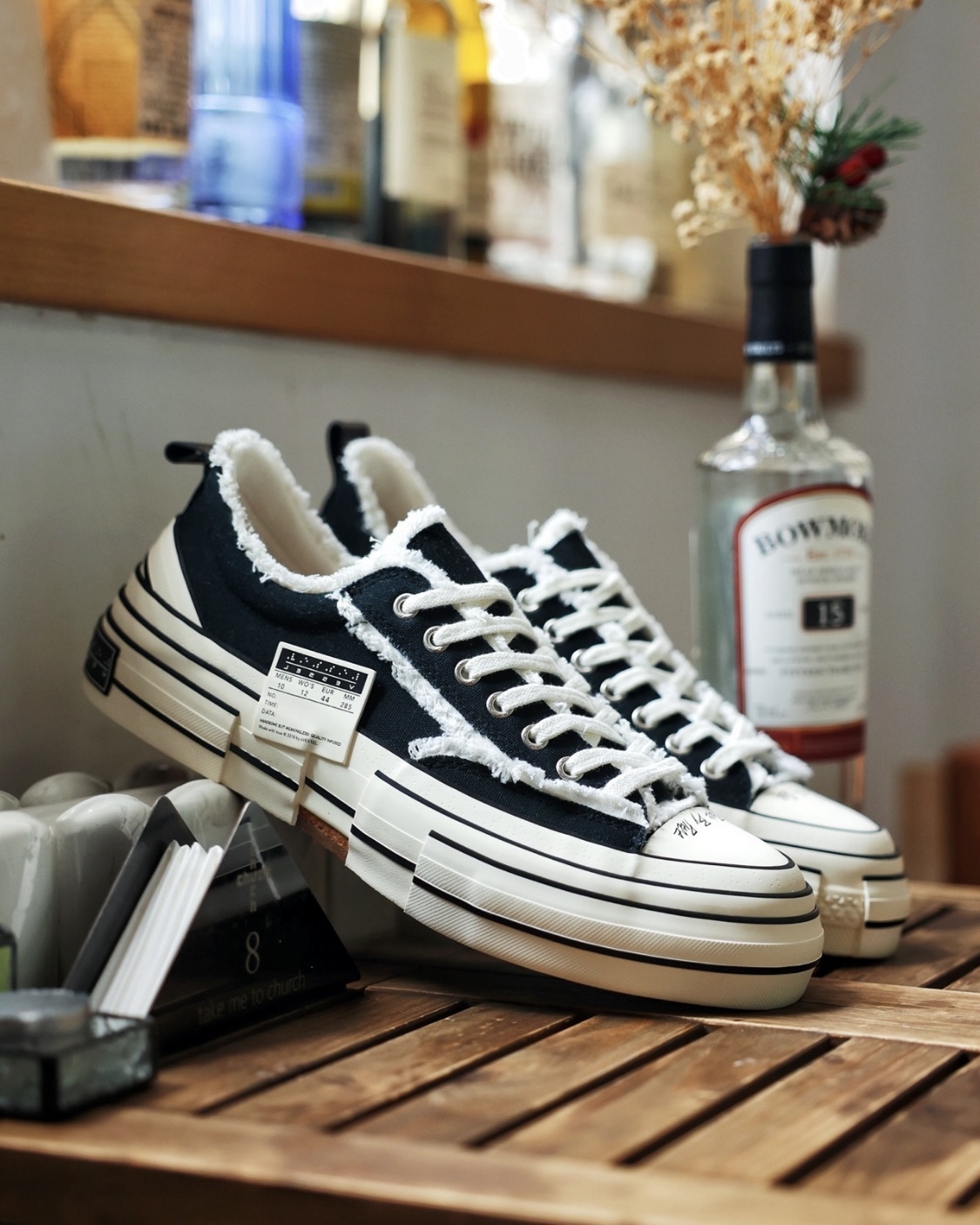 【Focus Store】預購 Xvessel G.O.P Lows "Black" 吳建豪 黑色 解構鞋 S19X001B