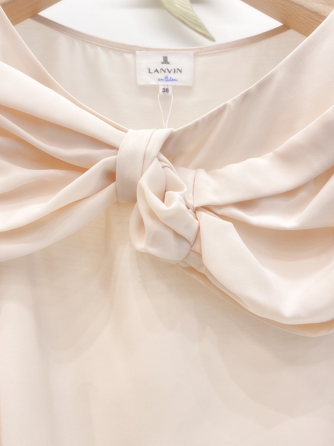 Lanvin胸蝴蝶結衣