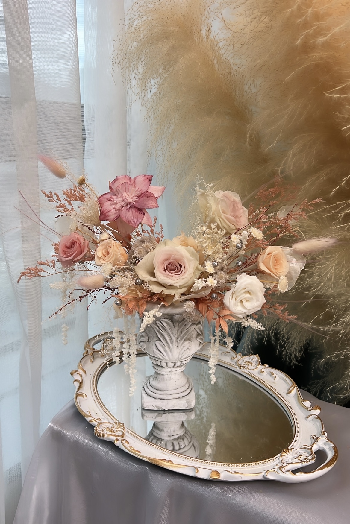 🔥保鮮花乾燥花設計證書課程｜夢奇地手創藝術協會✅WhatsApp 61174567 預約上課