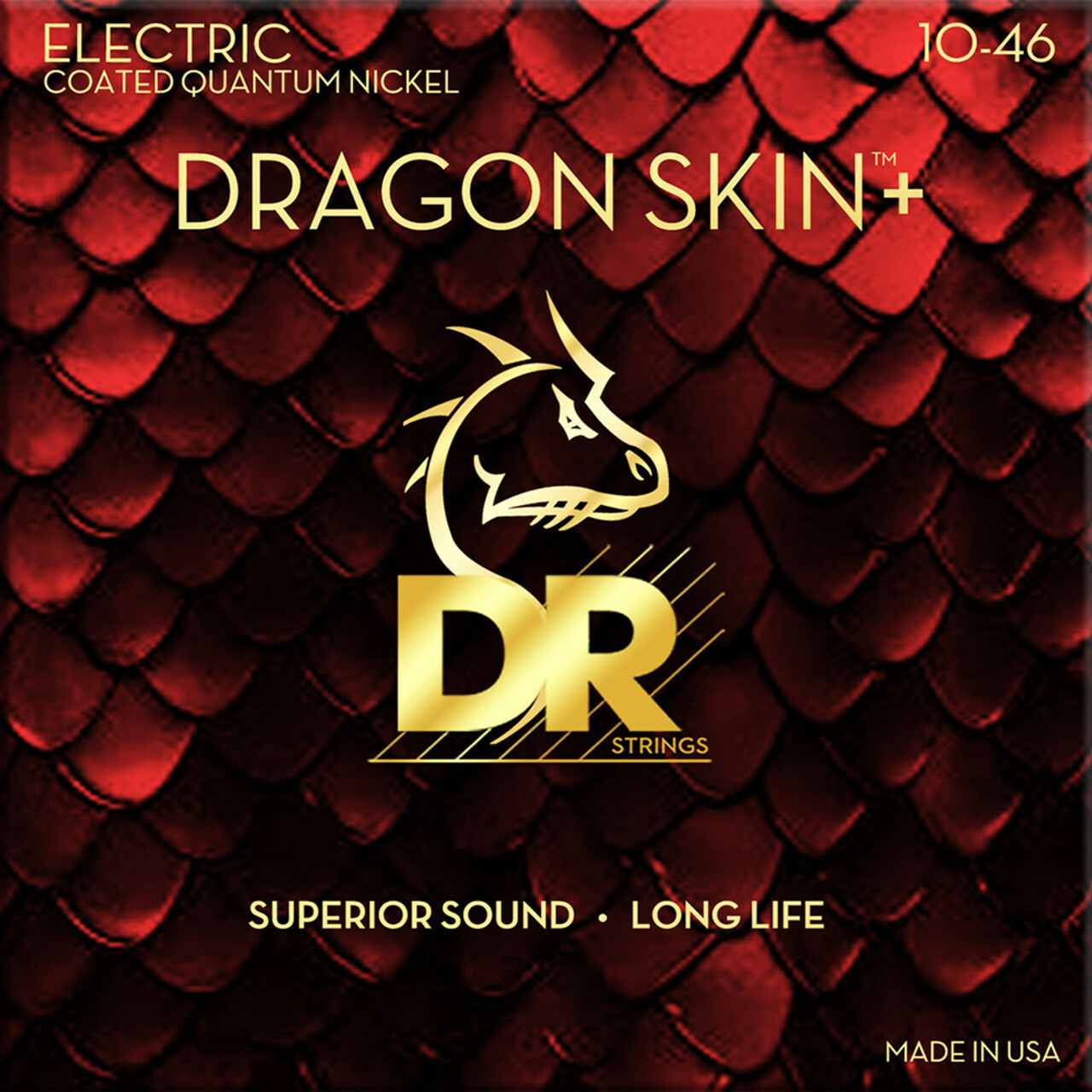DR Strings Dragon Skin+ Quantum Nickel 包覆 鎳纏繞 電吉他弦