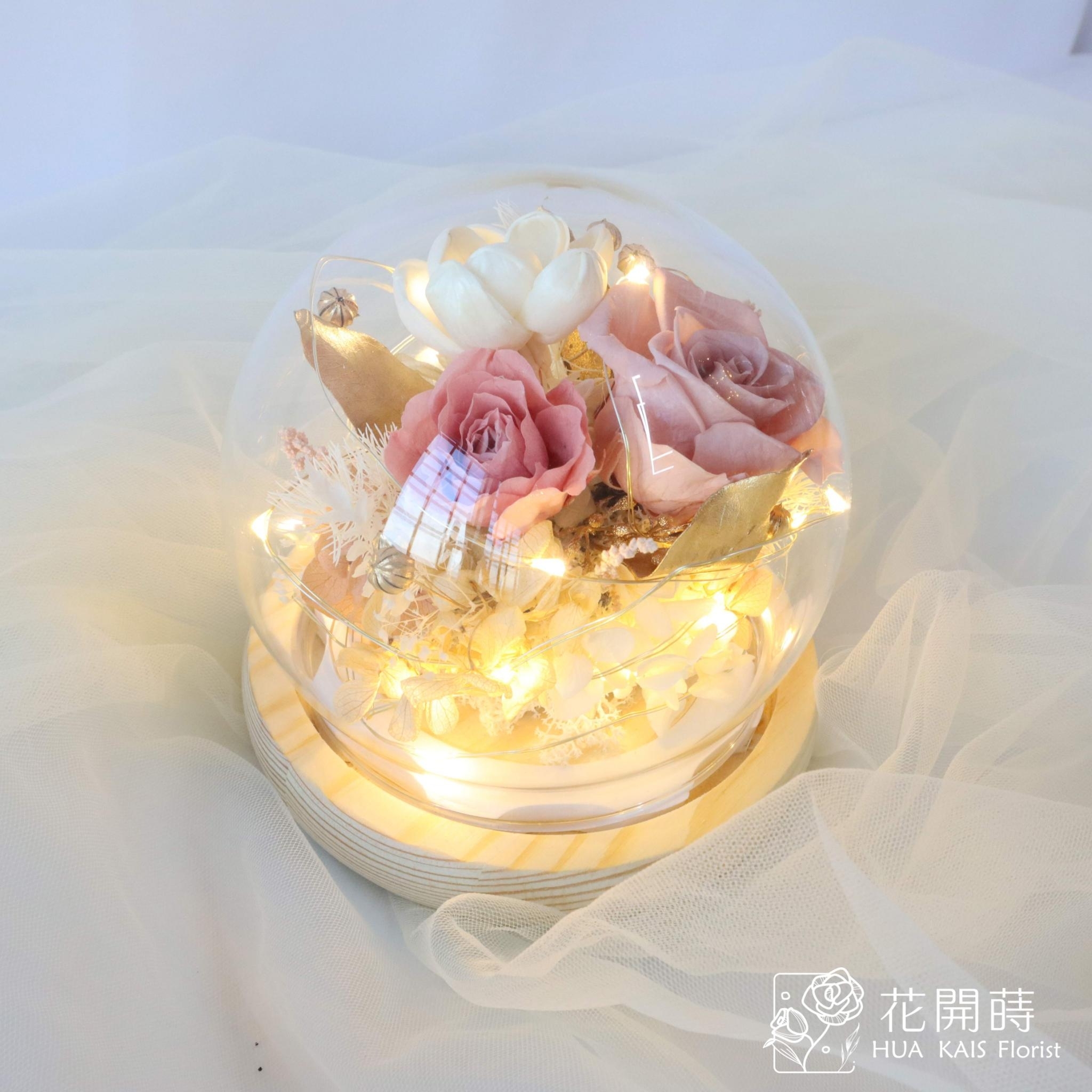 永生花玻璃罩|伯爵牛奶永生花盅|生日禮物|情人節禮物|企業送禮|空間布置|七夕禮物|母親節禮物|儀式感|紀念日