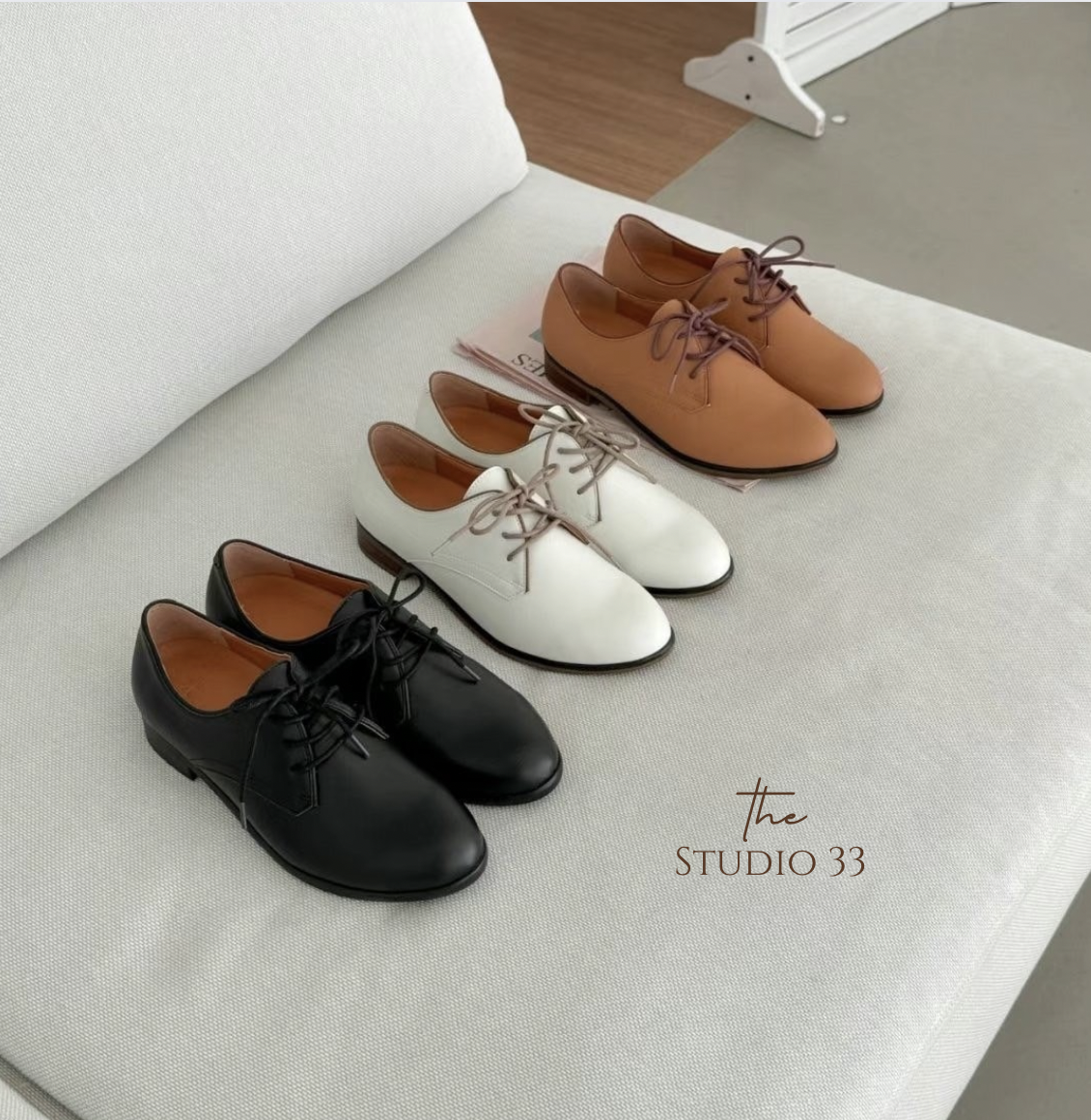 英倫風牛津鞋 （牛皮）