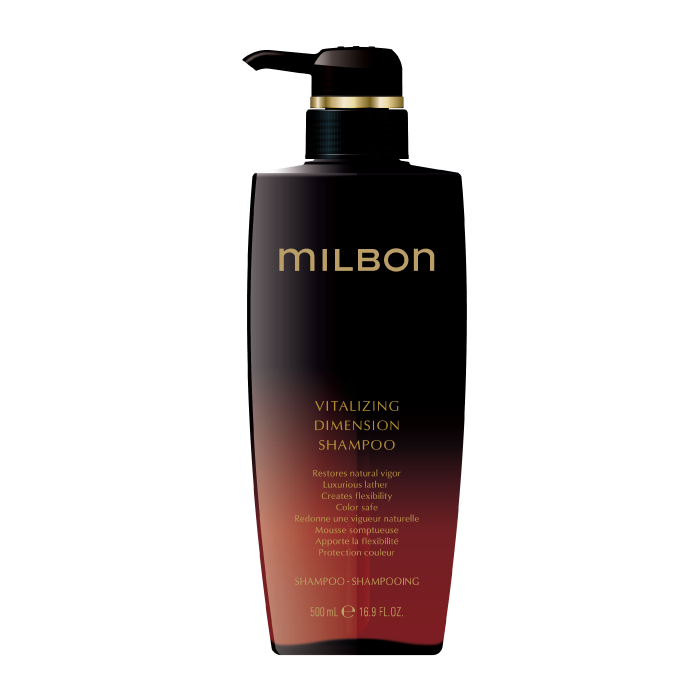 哥德式 MILBON 黑凜喚彈洗髮精