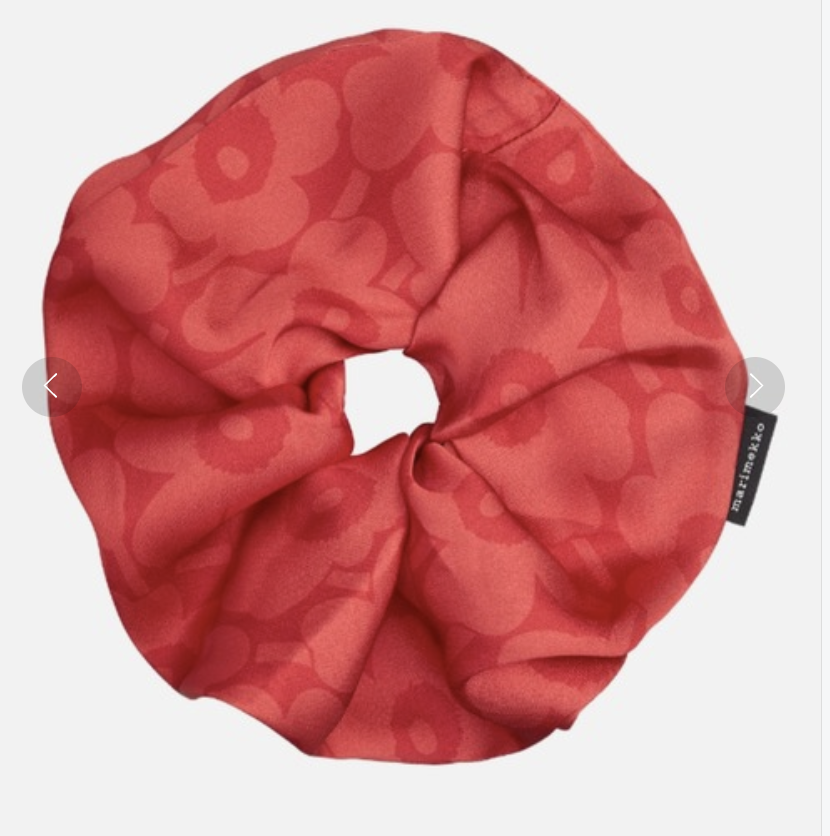 代購現貨 | Marimekko Unikko hair scrunchie 髮圈 | orange red