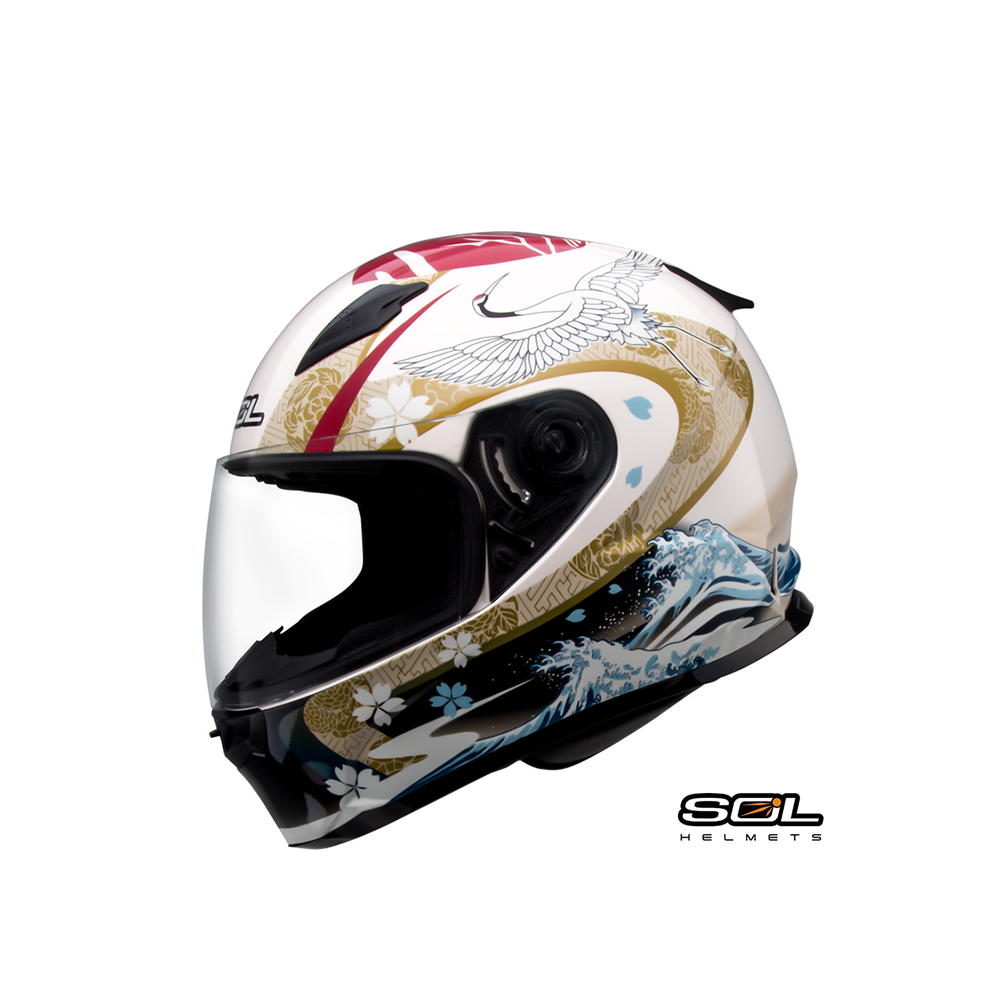 SOL SF-2M 浮世繪 全罩安全帽