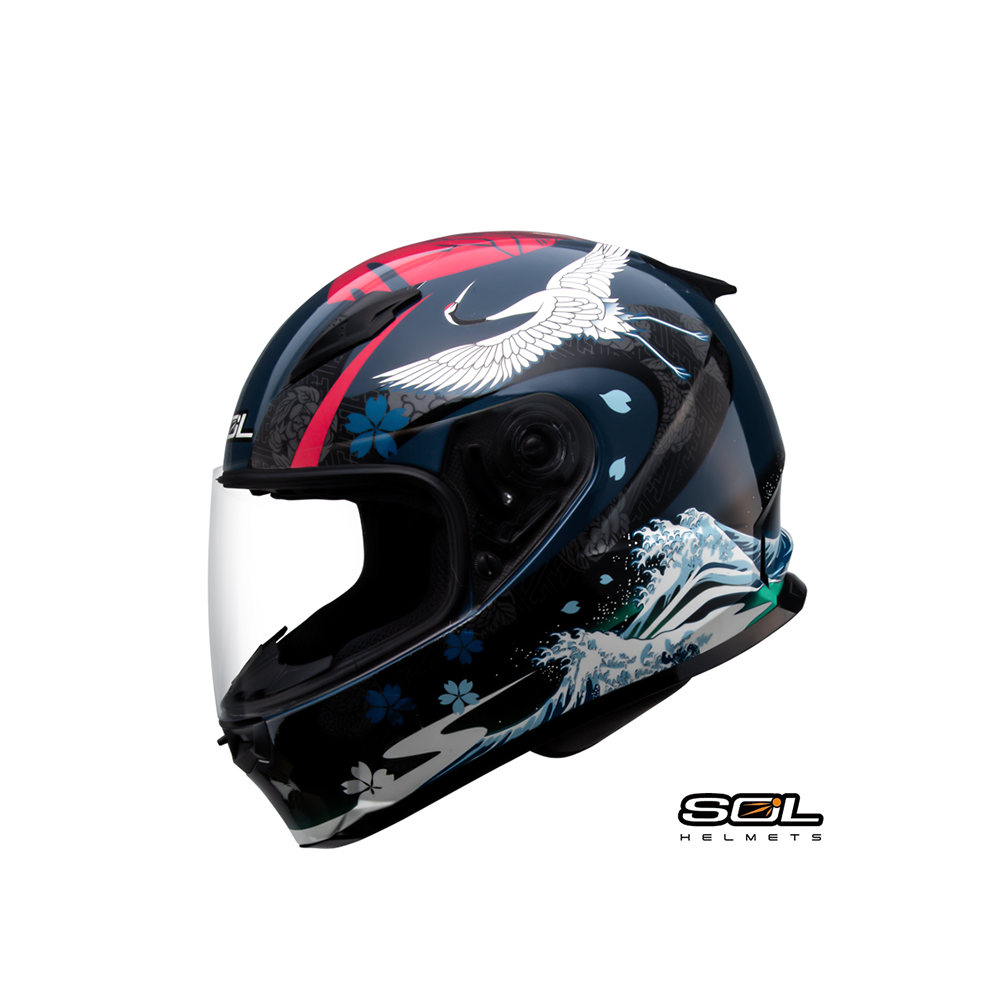 SOL SF-2M 浮世繪 全罩安全帽