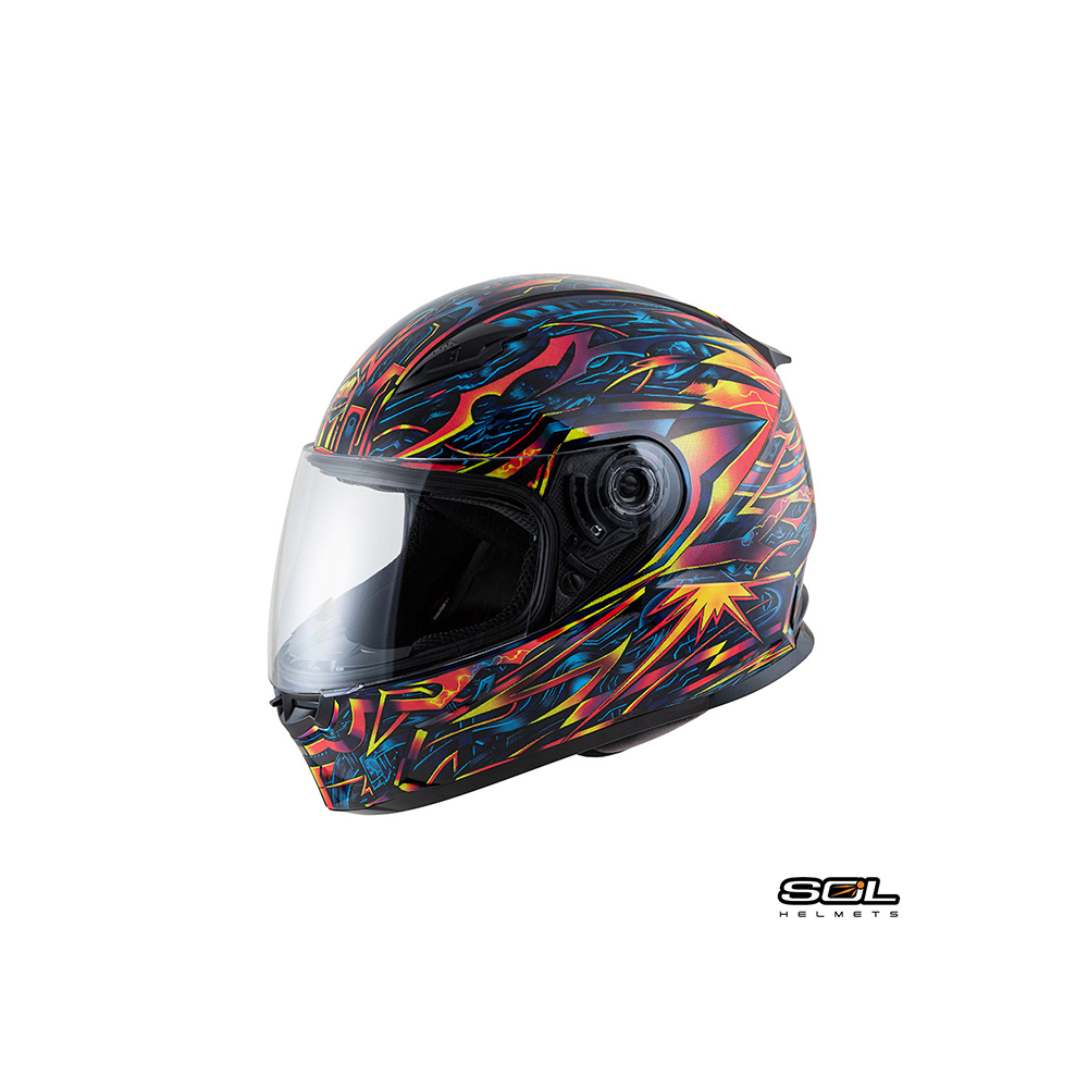 SOL SF-2M 賽博龐克 全罩安全帽