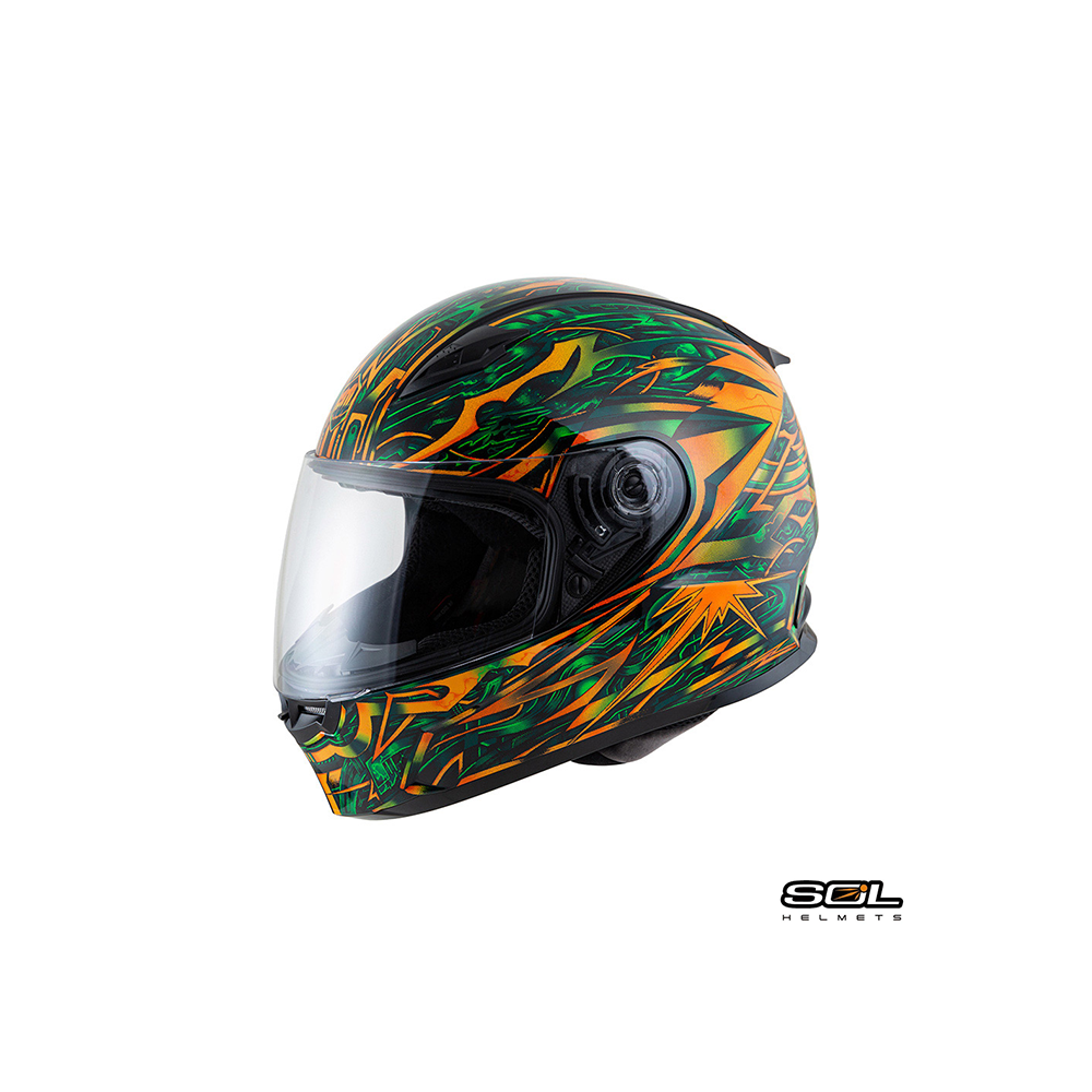 SOL SF-2M 賽博龐克 全罩安全帽