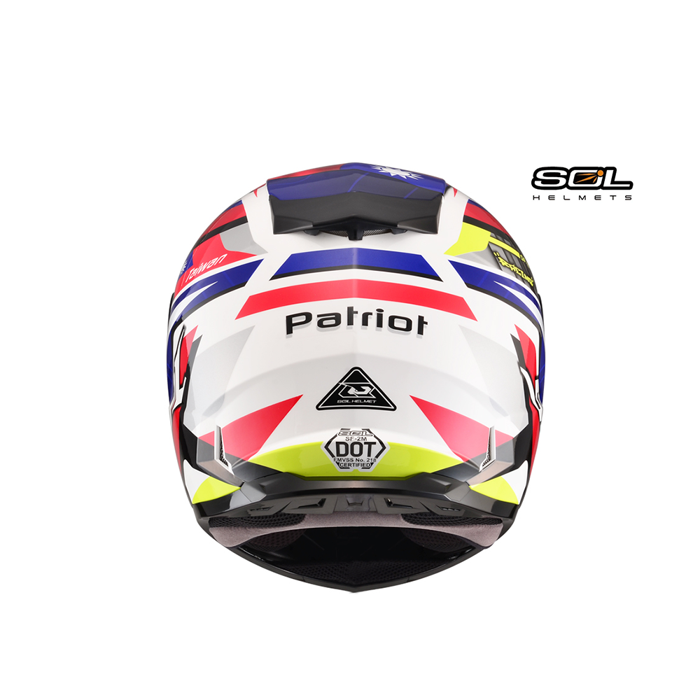 SOL SF-2M MPATRIOT 愛國者 全罩安全帽