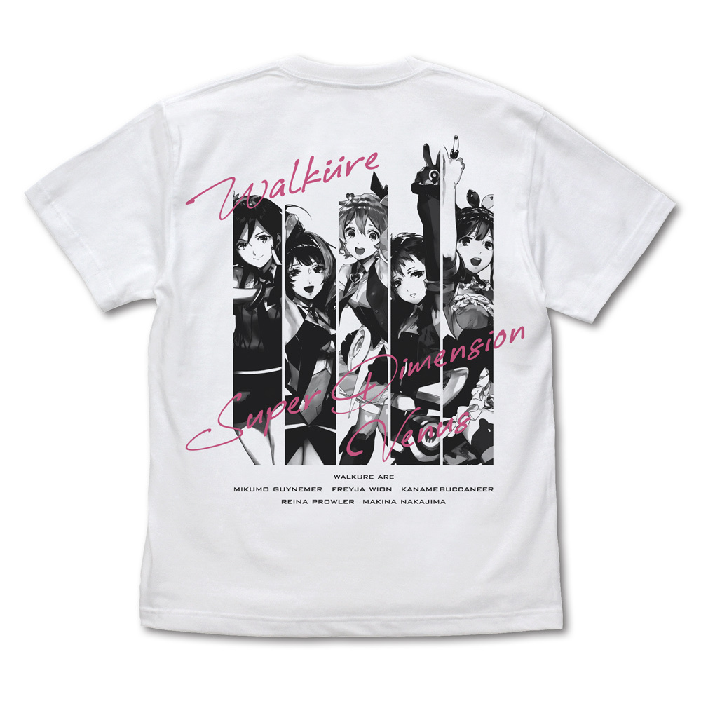 Cospa 0729 We’re ワルキューレ Tシャツ [マクロスΔ] WHITE