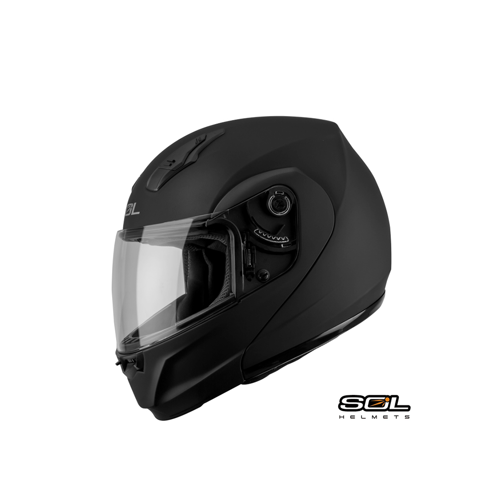 SOL SM-3 素色 可掀式安全帽 可樂帽