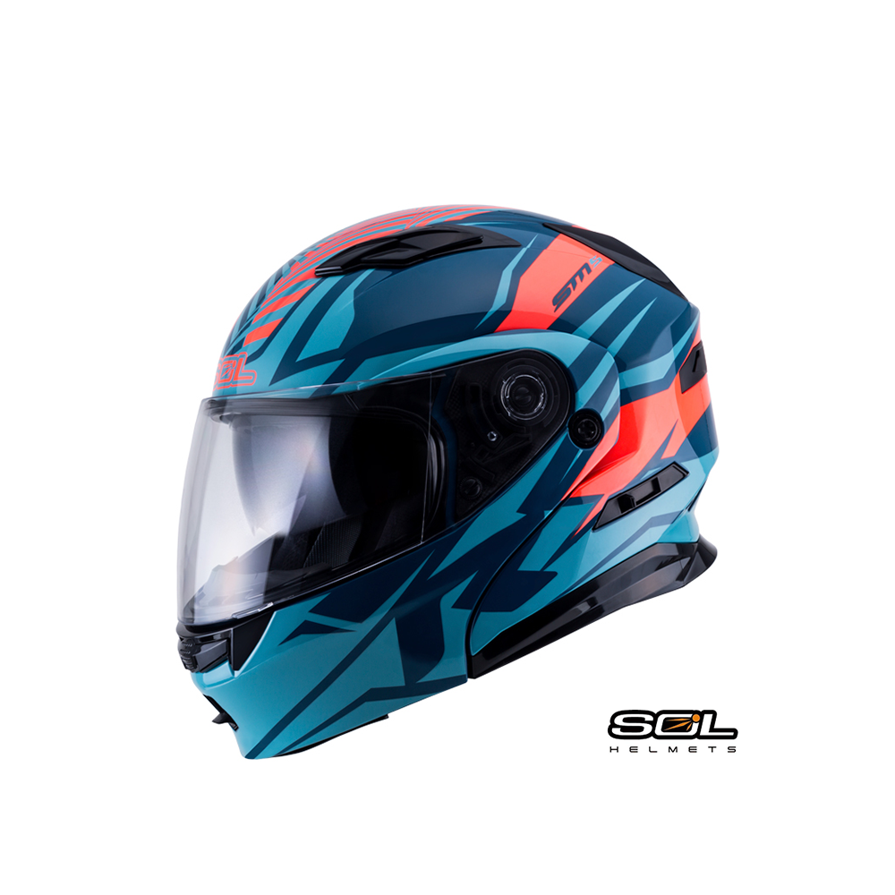 SOL SM-5 迷幻 可掀式安全帽 可樂帽